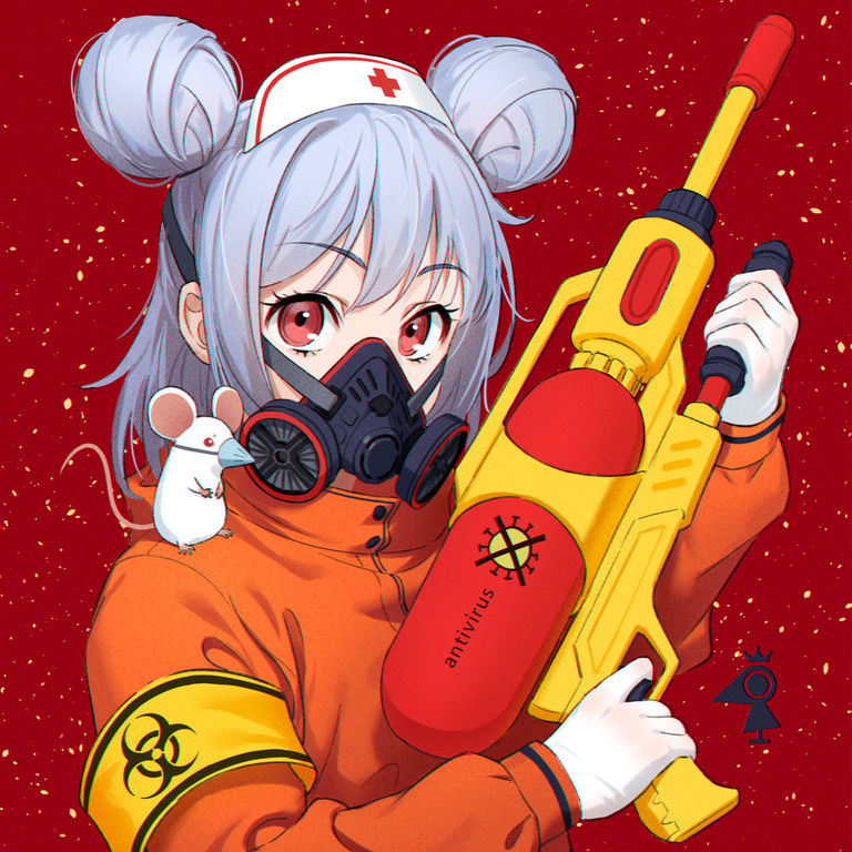 Drawings of Girls in Gas Masks - A Disturbing Charm. disturbing, drawings, gas, girls, masks 9 Drawings of Girls in Gas Masks - A Disturbing Charm.