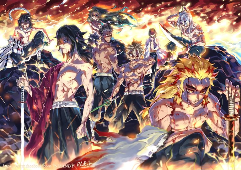 Fan art to commemorate the end of Kimetsu no Yaiba - The end of defeating Japan's nicest demons. art, commemorate, end, fan, kimetsu 70 Fan art to commemorate the end of Kimetsu no Yaiba - The end of defeating Japan's nicest demons.