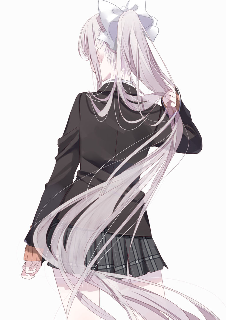 Drawings of Girls' Back - Moving On. back, drawings, girls, moving, pixiv 3 Drawings of Girls' Back - Moving On.