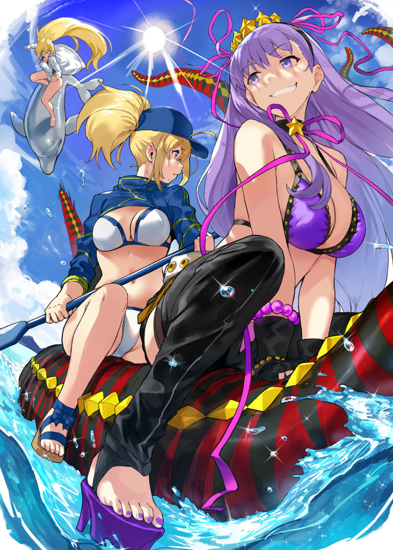 A Collection of Beach-themed Drawings - Summer! Beach! Swimming Suits!! beach, collection, drawings, summer, themed 13 A Collection of Beach-themed Drawings - Summer! Beach! Swimming Suits!!