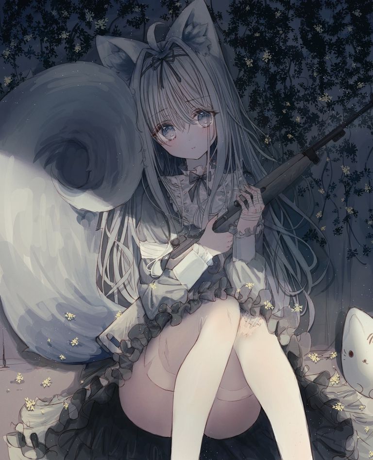Gray Drawings - A Sense of Melancholy. drawings, gray, melancholy, pixiv, sense 2 Gray Drawings - A Sense of Melancholy.