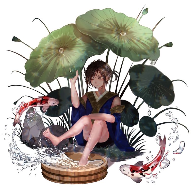 Drawings of People Dipping Their Feet in Water - Feel the Coolness. art, c, dipping, div, drawings, feet, https, ll, master, net, no, people, pin, pixiv, pixivision, re, ta, their, wing, www, 反代, 图片, 文章 3 Drawings of People Dipping Their Feet in Water - Feel the Coolness.