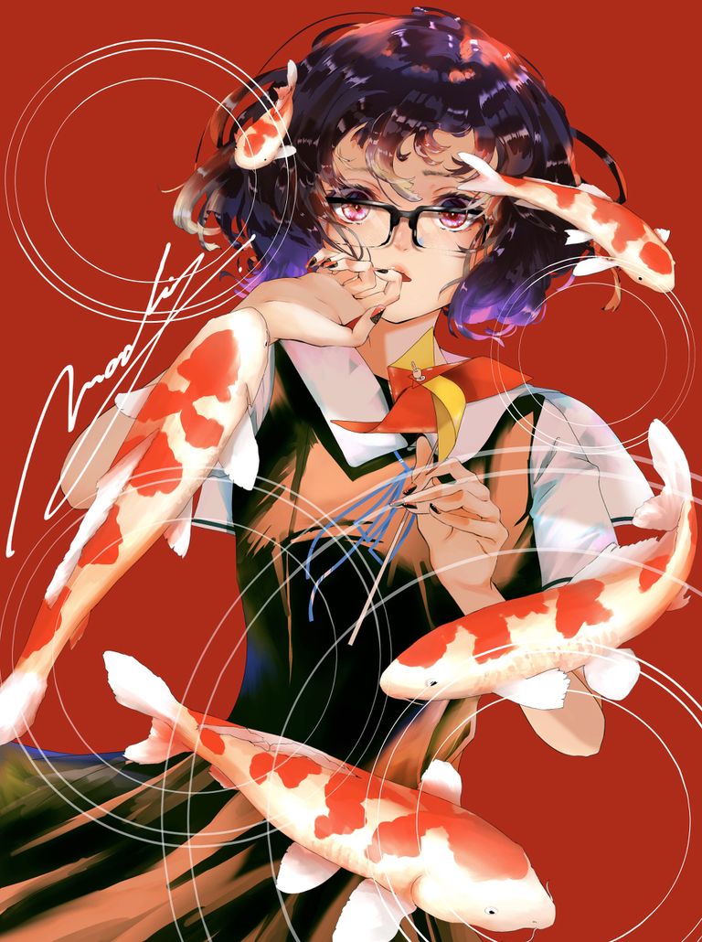 Drawings of Koi Fish - Swimming Works of Art. art, draw, drawing, drawings, min 13 Drawings of Koi Fish - Swimming Works of Art.