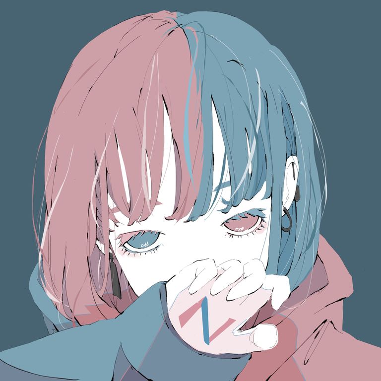 Drawings of Girls with Heterochromia - Mysterious Radiance. drawings, girls, heterochromia, mysterious, radiance 14 Drawings of Girls with Heterochromia - Mysterious Radiance.