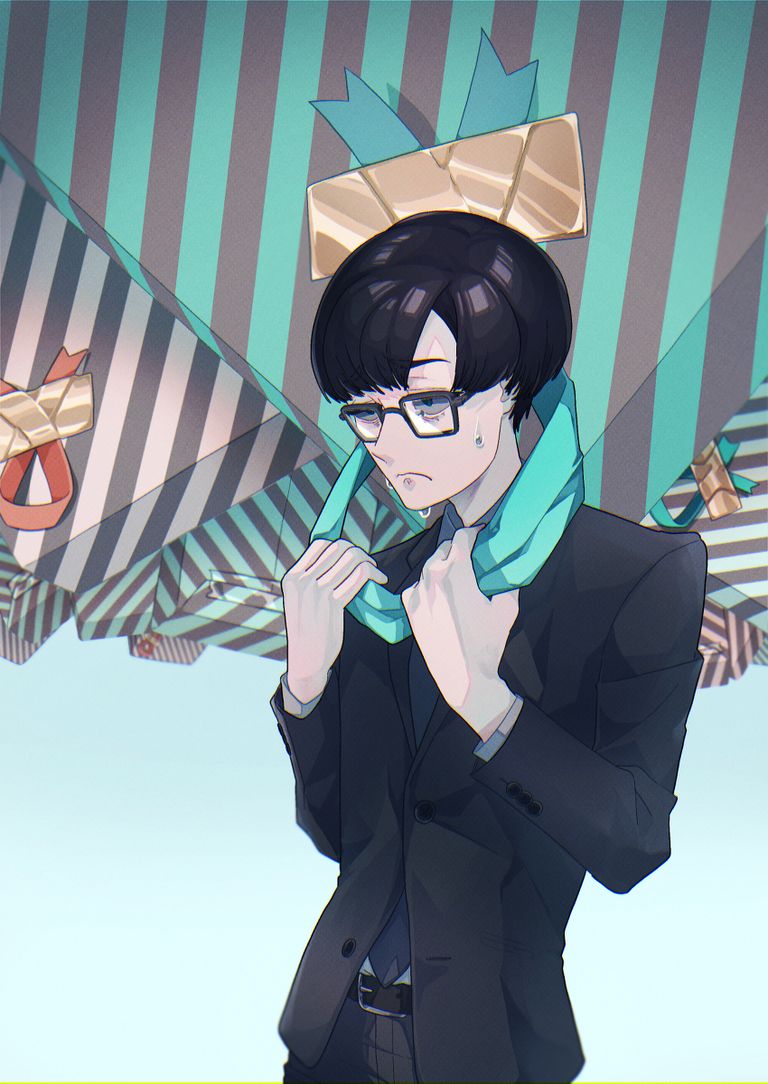 Drawings of Boys with Black Hair and Glasses - What You Can See Through a Lens. black, boys, drawings, glasses, hair 13 Drawings of Boys with Black Hair and Glasses - What You Can See Through a Lens.