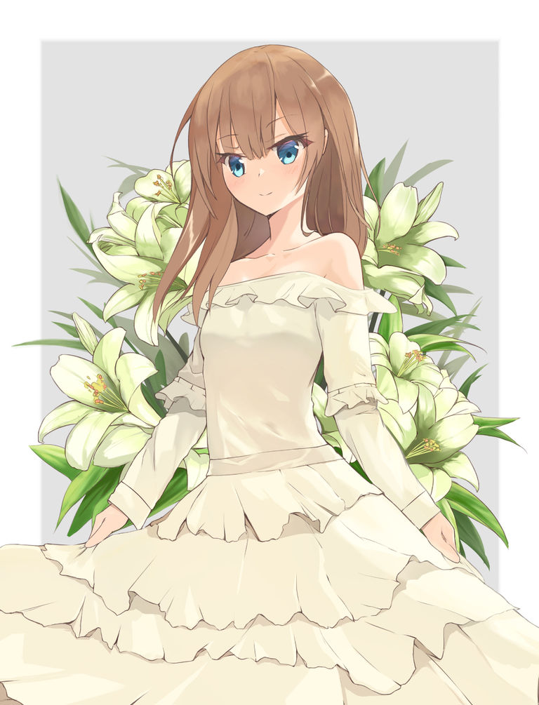 Drawings of White Lilies - The Language of Flowers is Pure. drawings, flowers, language, lilies, white 2 Drawings of White Lilies - The Language of Flowers is Pure.