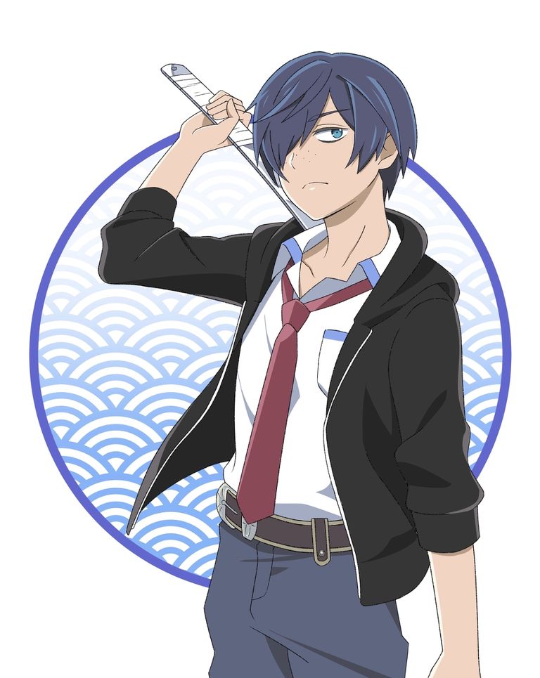 Drawings of Boys with Blue Hair - Cool? Hot? blue, boys, cool, drawings, hair 6 Drawings of Boys with Blue Hair - Cool? Hot?