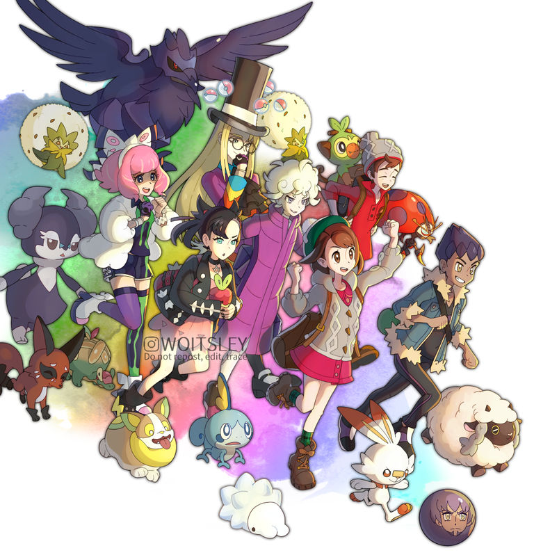Fan Art of Pokémon Sword and Shield: The Isle of Armor - Klara is Super Popular! art, fan, mon, pok, sword 20 Fan Art of Pokémon Sword and Shield: The Isle of Armor - Klara is Super Popular!