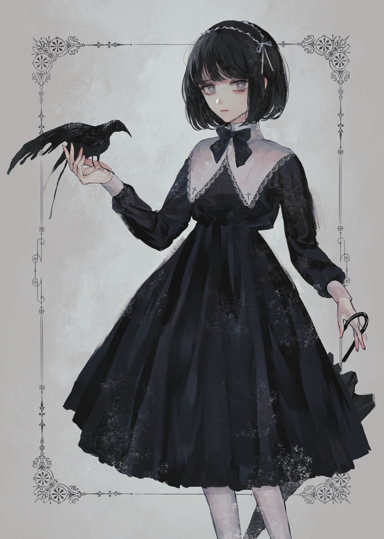 Gray Drawings - A Sense of Melancholy. drawings, gray, melancholy, pixiv, sense 13 Gray Drawings - A Sense of Melancholy.