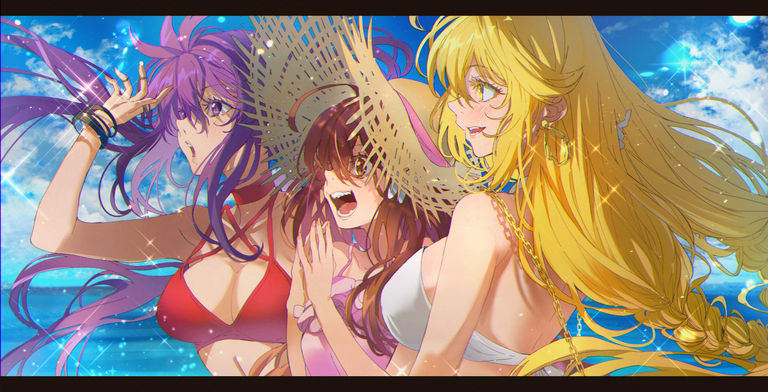 A Collection of Beach-themed Drawings - Summer! Beach! Swimming Suits!! beach, collection, drawings, summer, themed 1 A Collection of Beach-themed Drawings - Summer! Beach! Swimming Suits!!