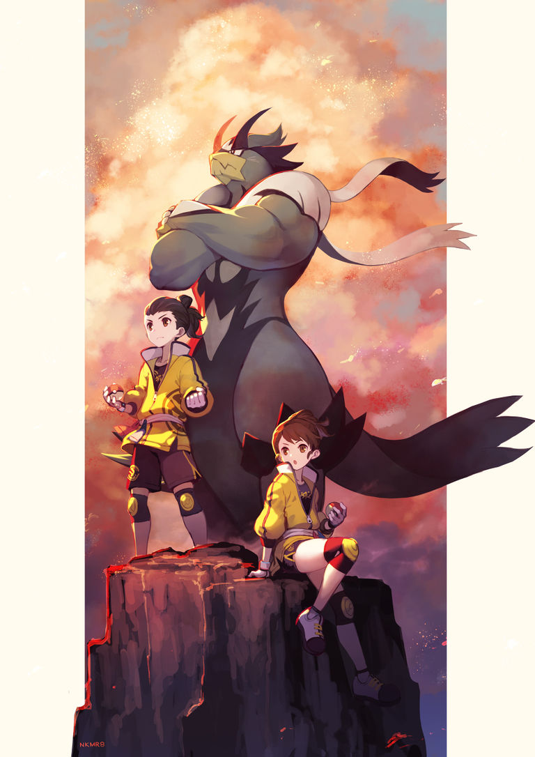 Fan Art of Pokémon Sword and Shield: The Isle of Armor - Klara is Super Popular! art, fan, mon, pok, sword 2 Fan Art of Pokémon Sword and Shield: The Isle of Armor - Klara is Super Popular!