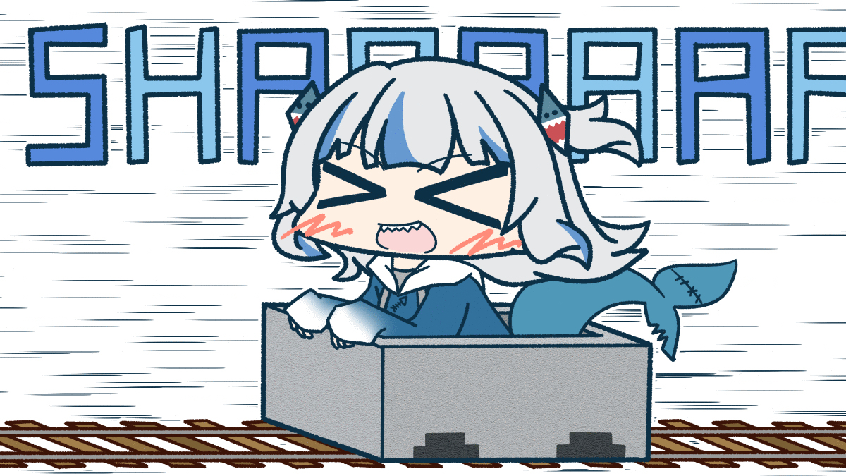 minecart shark