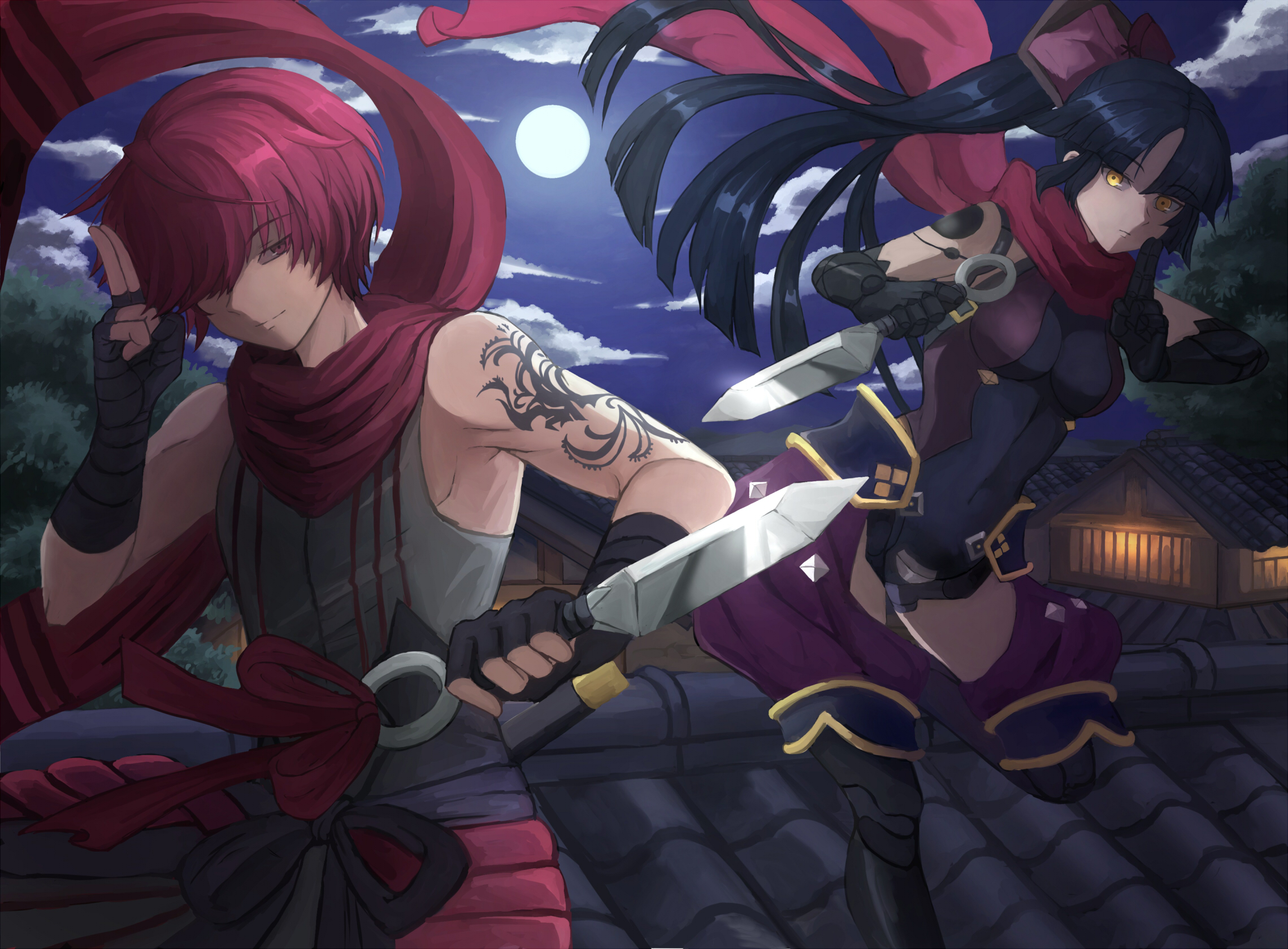 圖 貼貼風魔小太郎！