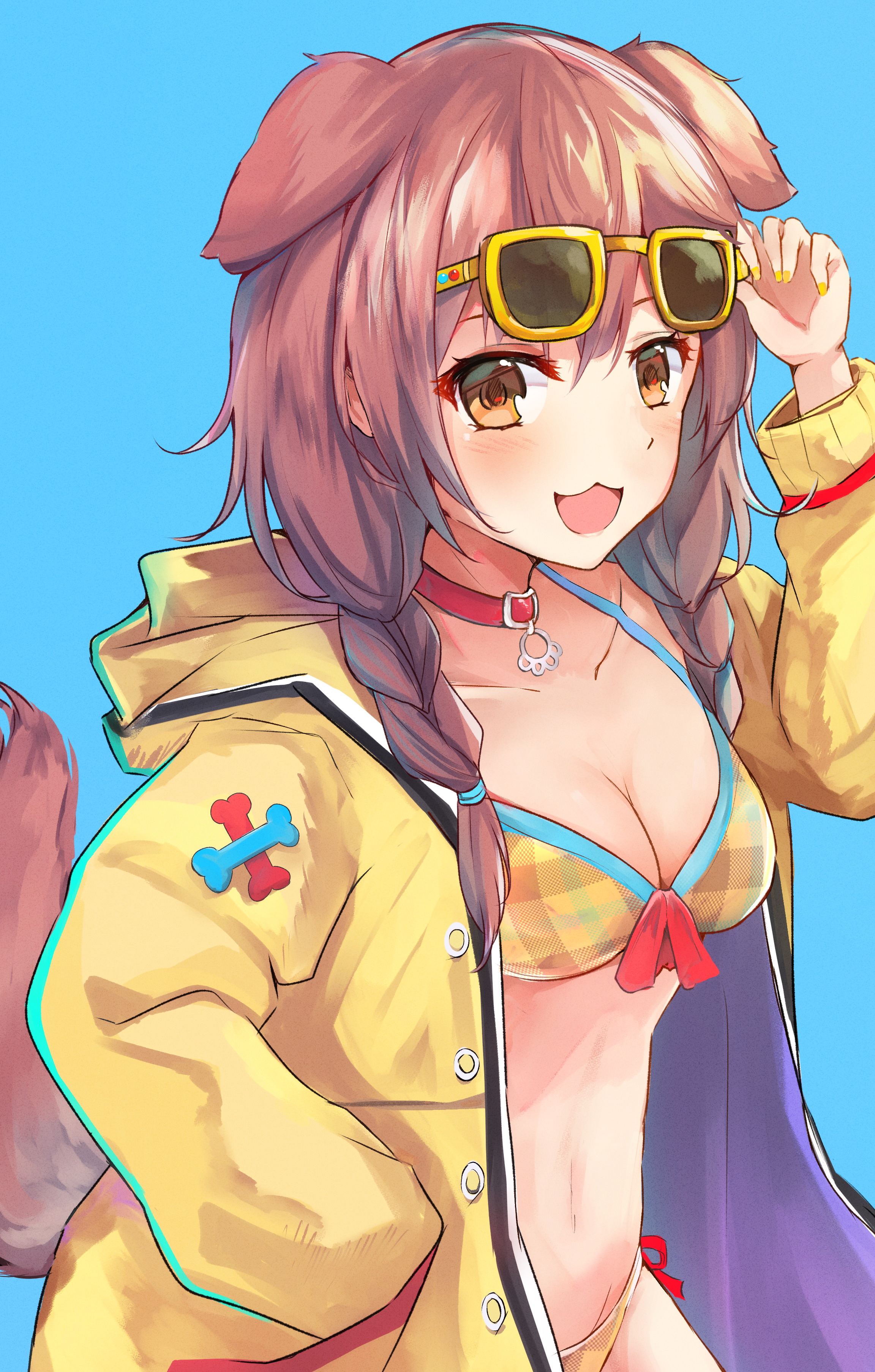 [Vtub] 貼貼戌神沁音（泳裝）。