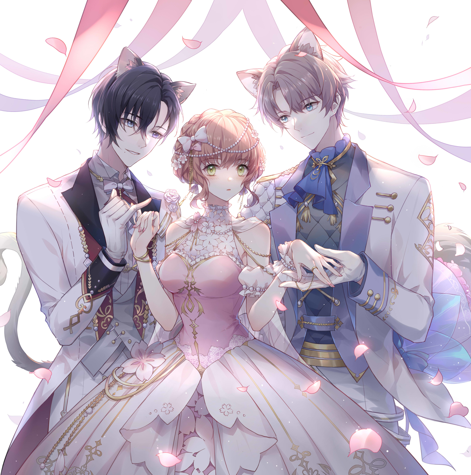 圖 貼貼少女的王座。