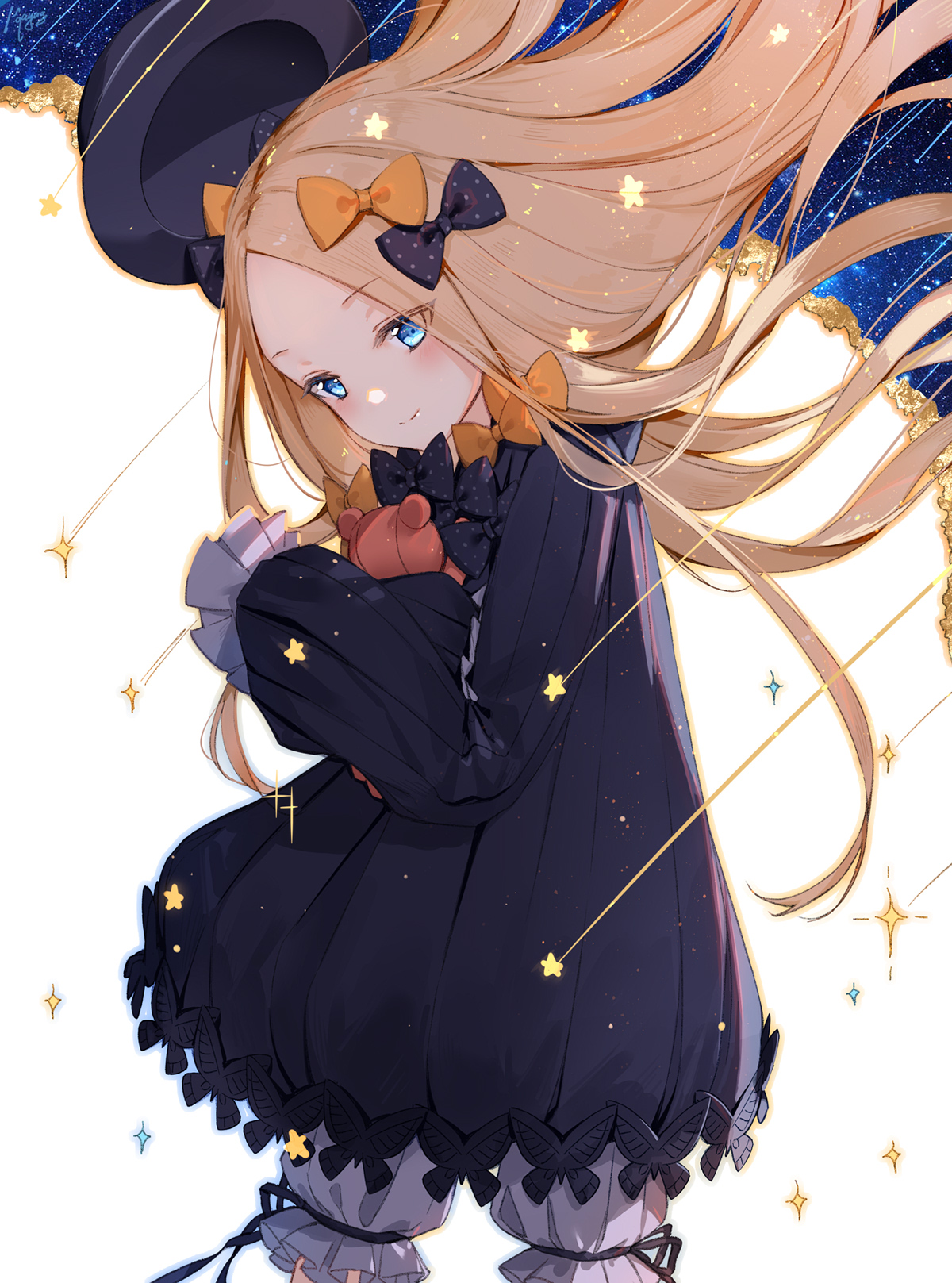 圖 貼貼阿比蓋爾。