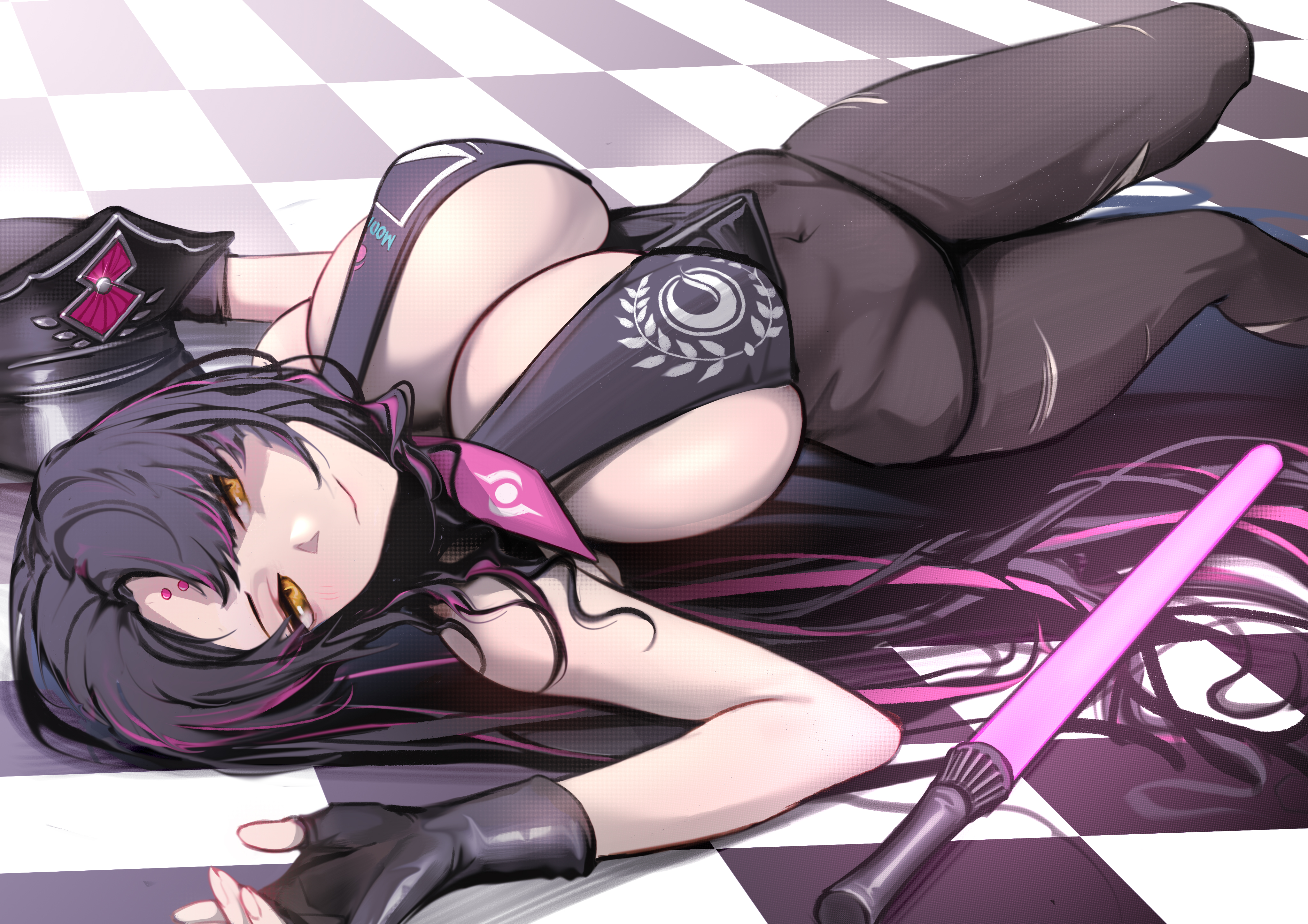 圖 貼貼泳裝殺生院。