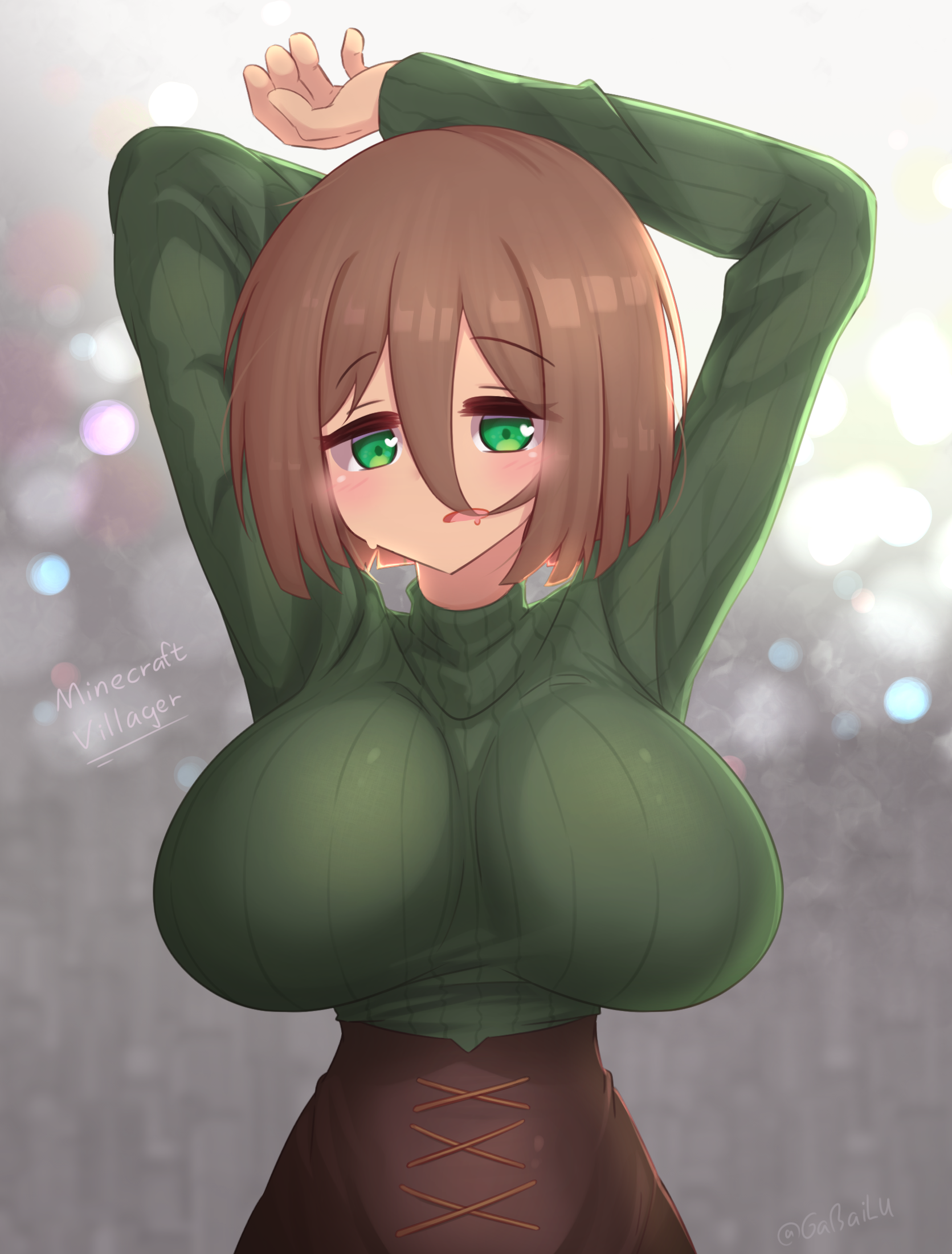 圖 貼貼MineCraft。