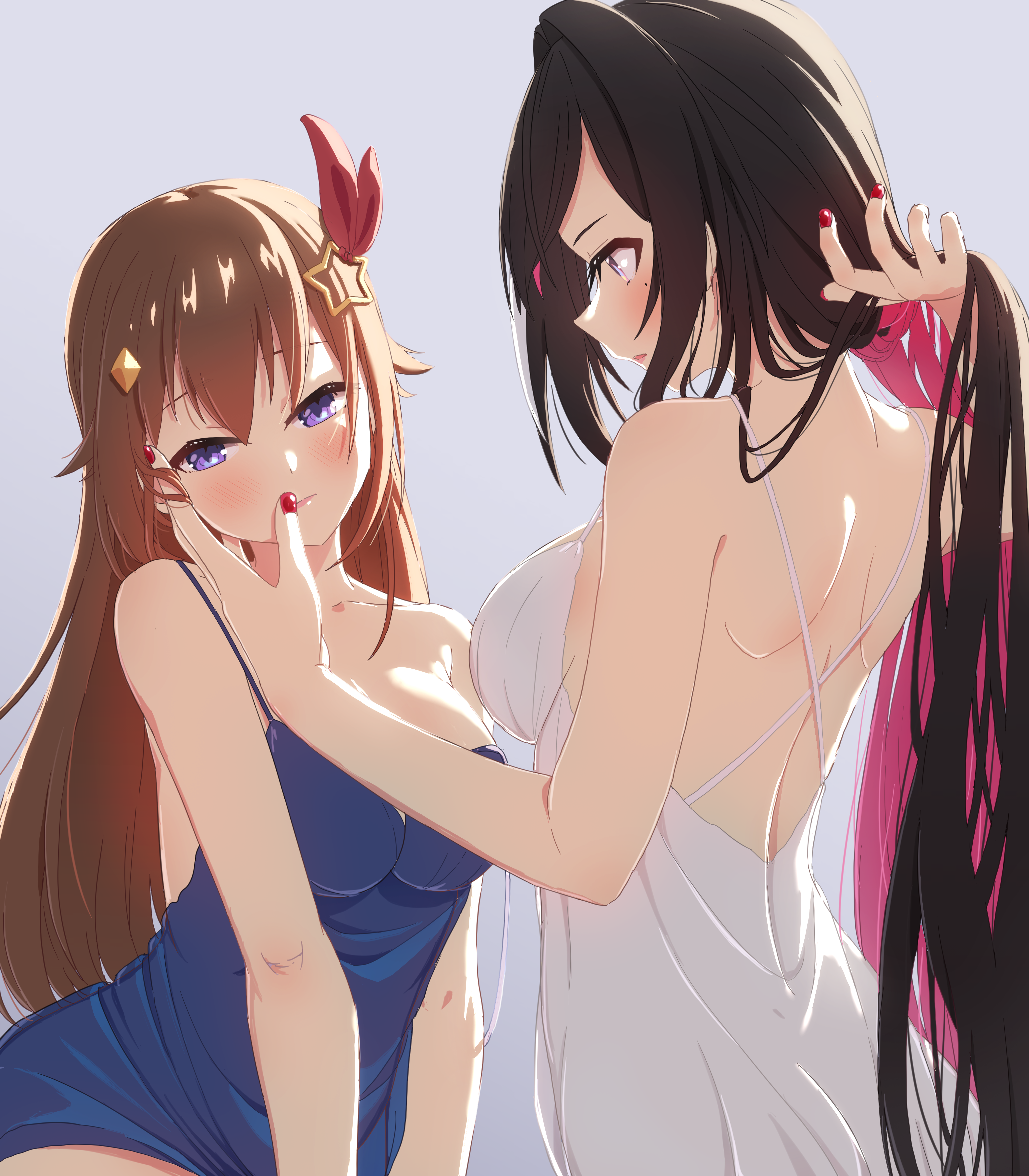 圖 貼貼空媽、Azki。