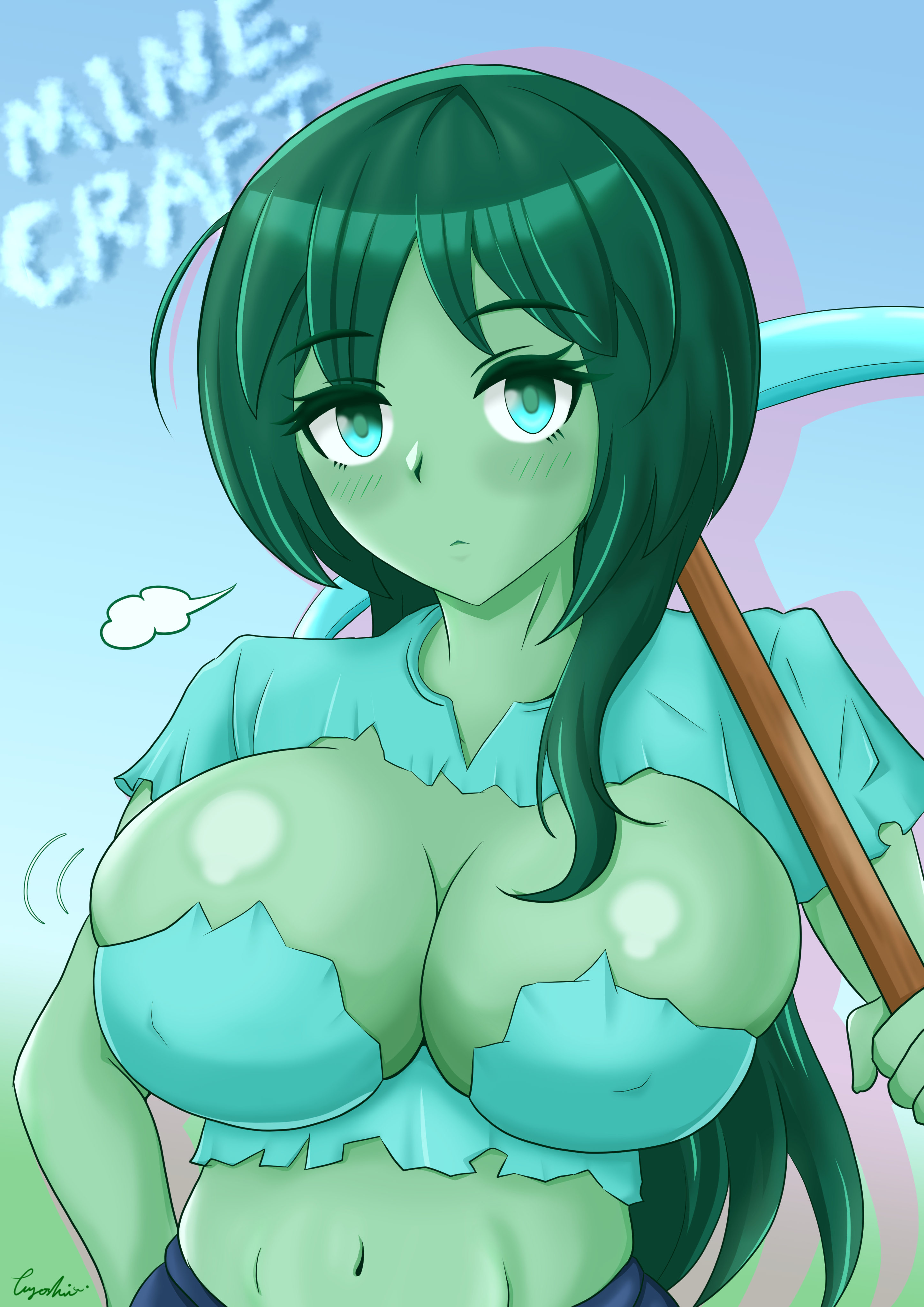 圖 貼貼MineCraft。