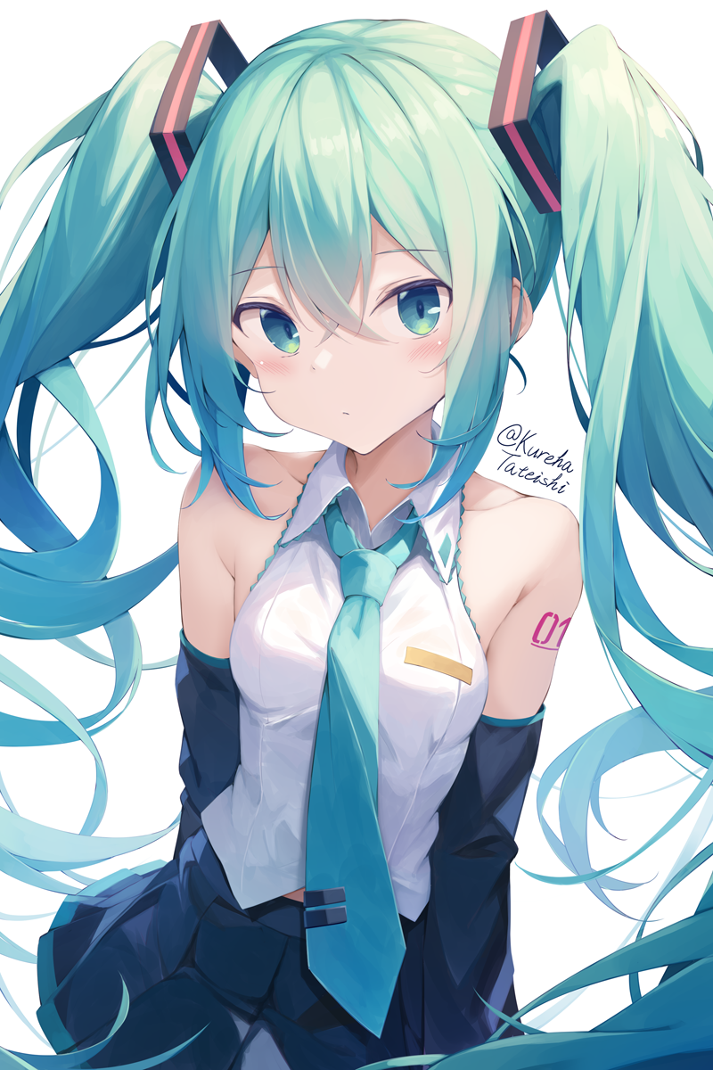 圖 貼貼初音。