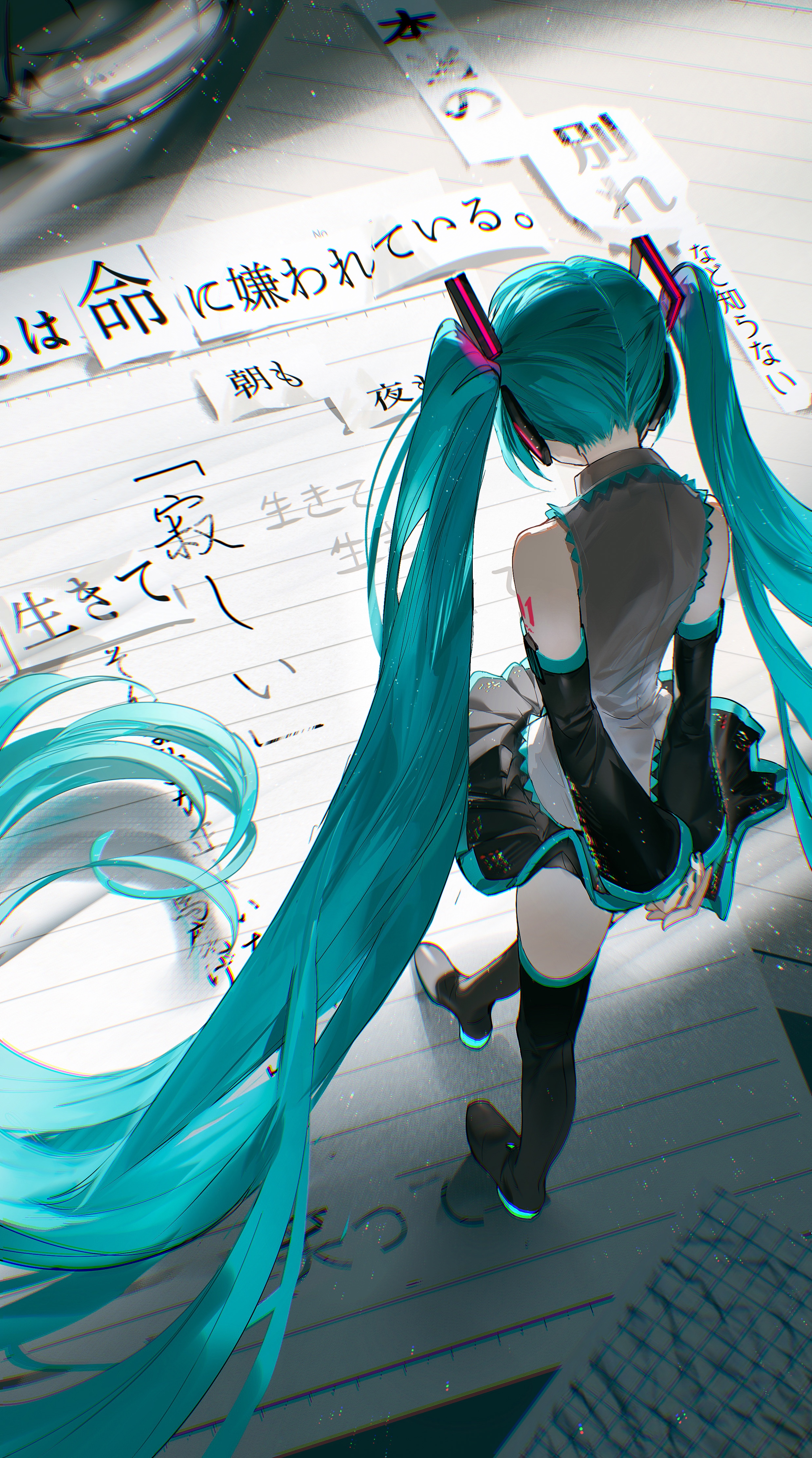 [V家] 貼貼初音未來。