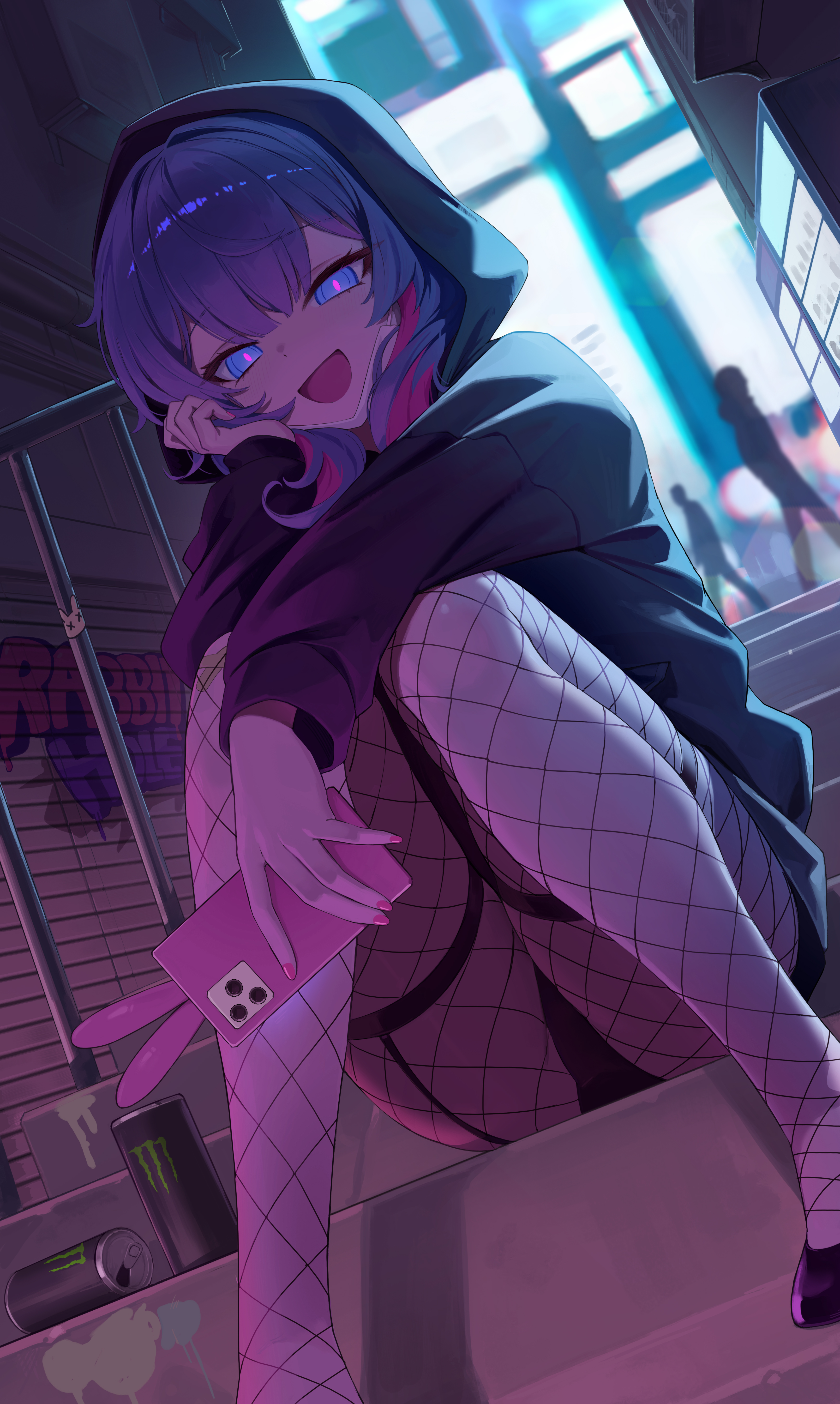 圖 貼貼初音未來。