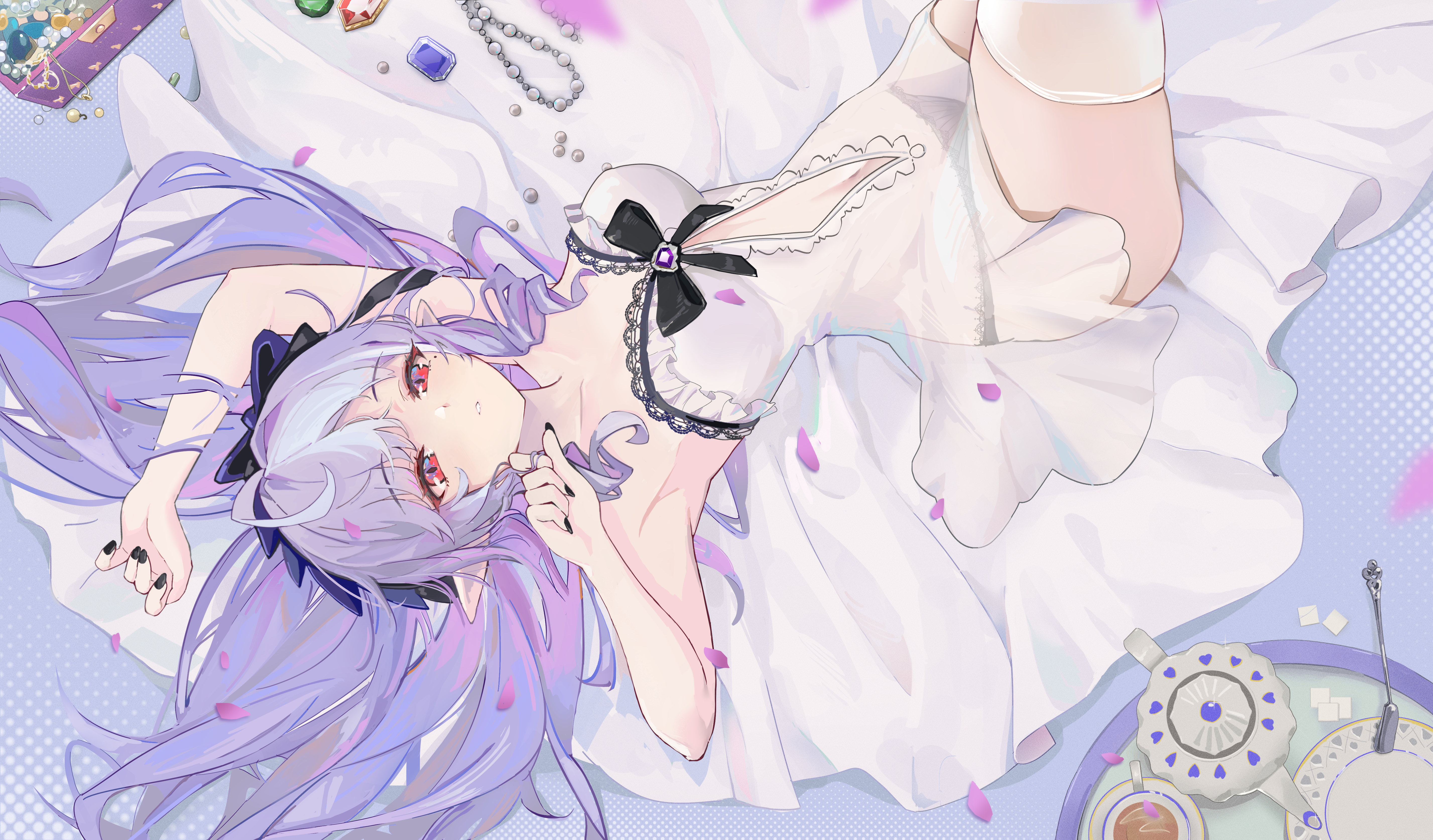 圖 貼貼薇薇安（睡衣）。