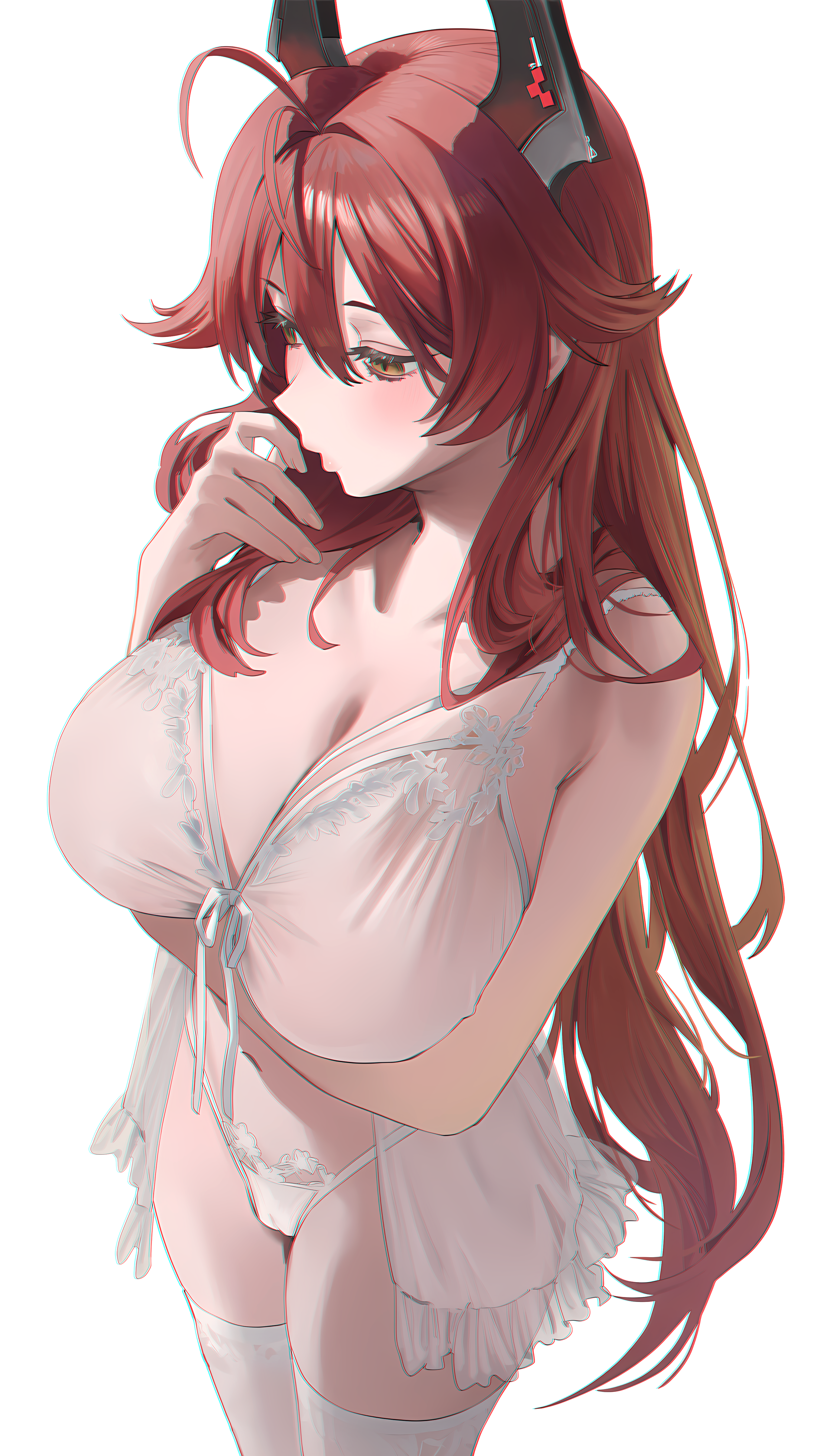 圖 貼貼小紅帽(私服)。