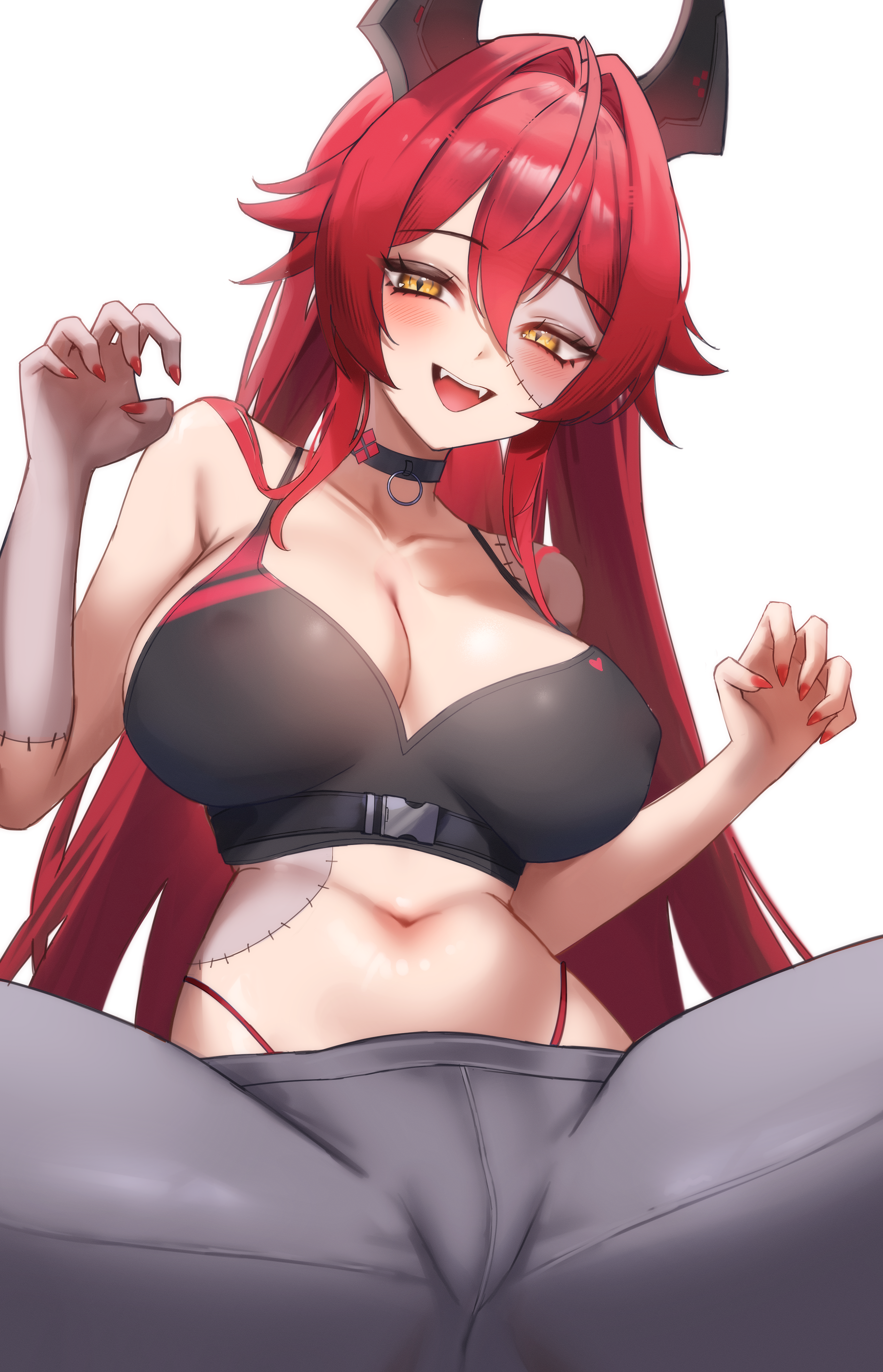 圖 貼貼小紅帽(私服)。